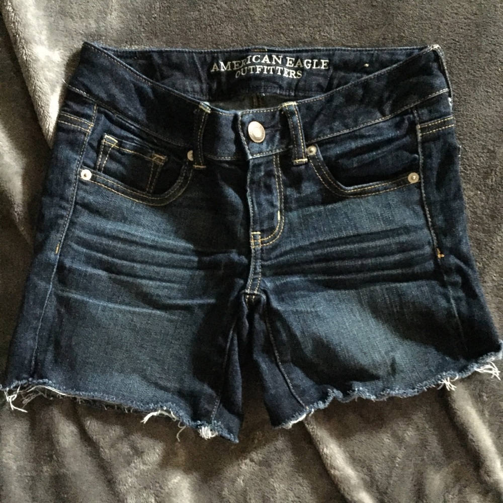 american eagle jean shorts